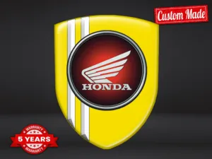 Honda Gedruckte Logoaufkleber Pro Max Langlebig Stilvoll